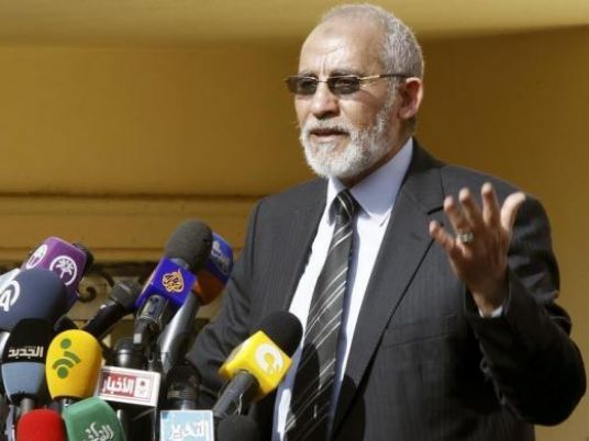 Uproar in Egyptian court halts Muslim Brotherhood leaders’ trial