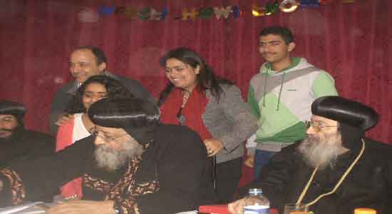 Pope Tawadros meets with congregation at St. Anthony monastery in Germany