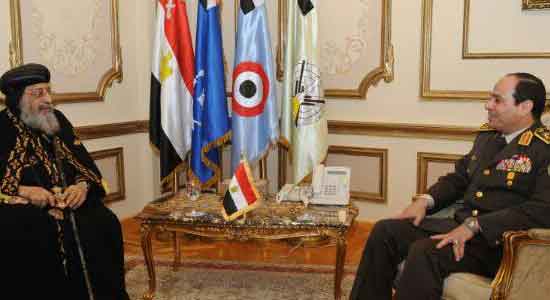 Pope congratulates Field Marshal Al Sisi on promotion