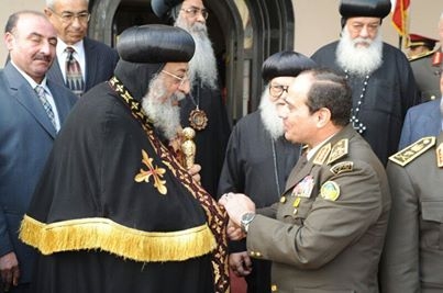 Al-Sisi offers condolences on Coptic Pope mother's passing