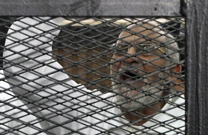 Brotherhood's Badie sentenced to one year for insulting court