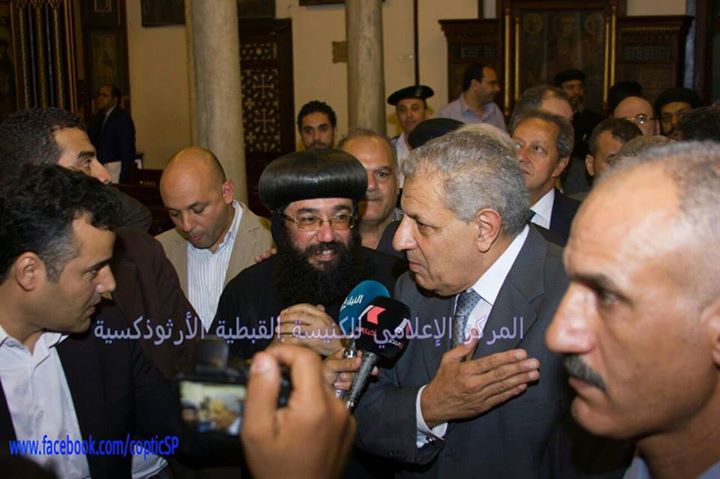 Prime Minister inspect the restoration of the Hanging Church 