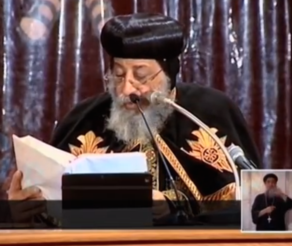 Pope Tawadros weekly sermon 8 October 2014: God is the Miraculous, Unique and Only One
