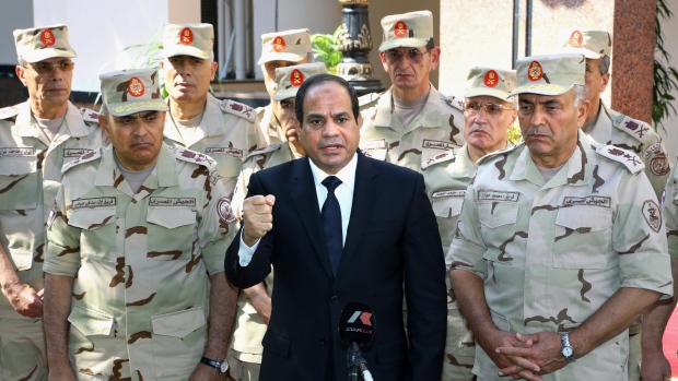 Foreigners behind attack that killed 30 troops in Sinai: Egypt president