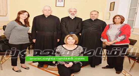 A delegation from the Catholic Church in Lebanon attends Coptic meeting in Minya