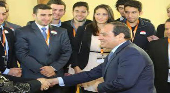 Member of Egyptian-Austrian delegation admires the president
