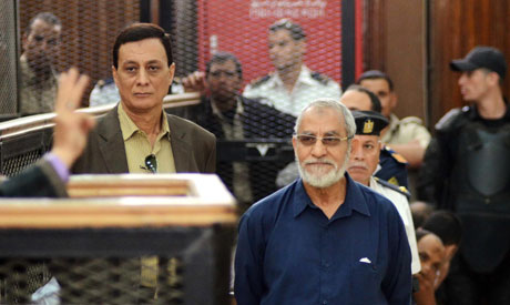 Badie, Muslim Brotherhood figures sentenced to death in 'Rabaa Control Room' case 