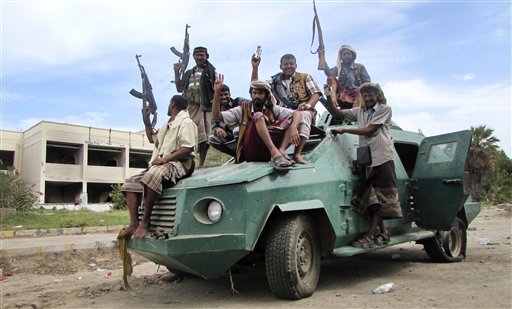 Al-Qaida captures major airport, oil terminal in south Yemen