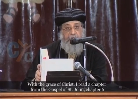 Pope Tawadros weekly sermon 01 Apr 2015: Are you satisfied with Christ!?