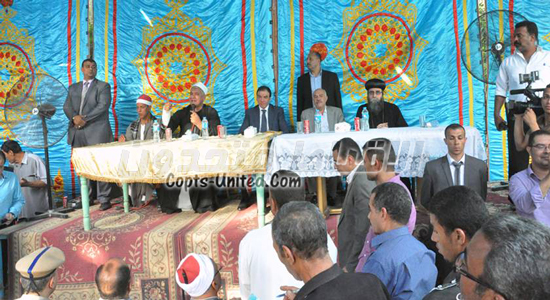 Copts United contributed to solving sectarian problems in Beni Suef 