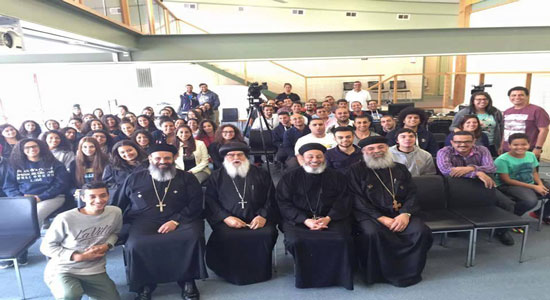 Bishop Moussa concludes youth conference in Melbourne