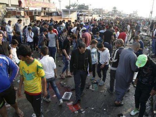 Twin suicide bombing kills 70 in Baghdad's deadliest attack this year