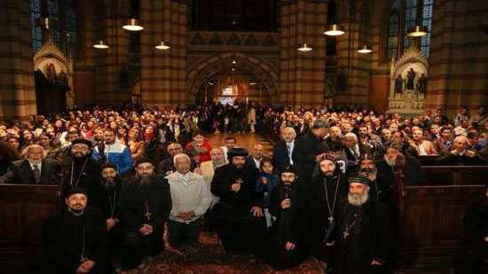 Coptic Church in Vienna hold thanksgiving prayer for new church