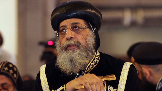Pope Tawadros mourns the departure of owner of Mahaba library