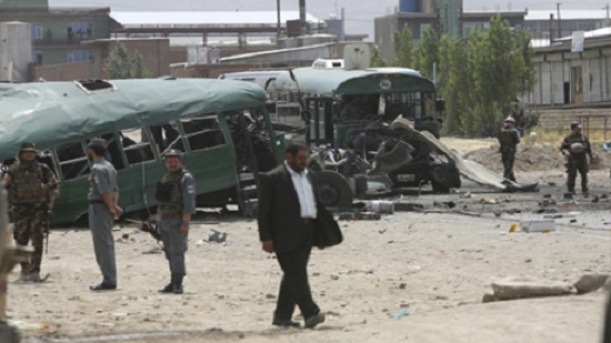 At least 27 killed, 40 wounded in Taliban attack on police buses