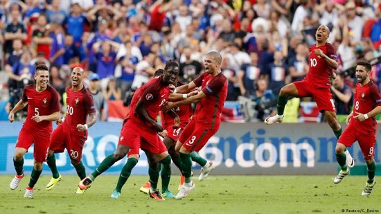 Portugal beat France to win Euro 2016