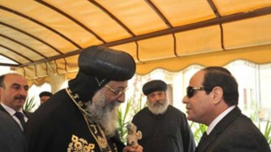 Sisi to meet with Pope Tawadros in presidential palace