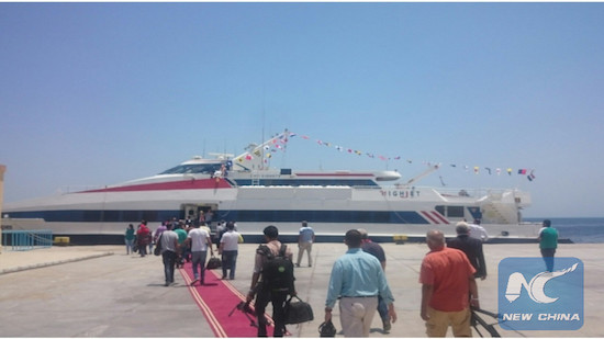 Egypt's new ferry connecting Hurghada, Sharm El-Sheikh Red Sea resorts meant to promote tourism