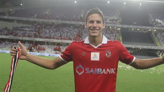 Egypt winger Ramadan Sobhi trains at Stoke City for first time