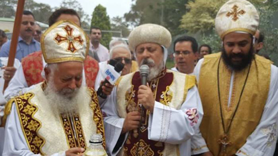 Bishop of Sydney laid the foundation stone of St. Demiana church in Sydney