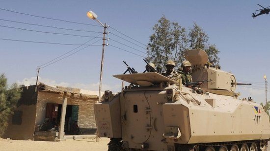 Egyptian military thwarts car-bomb attack in North Sinai
