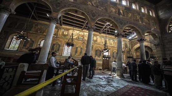 IS group claims responsibility for Cairo's ST Mark Cathedral bombing