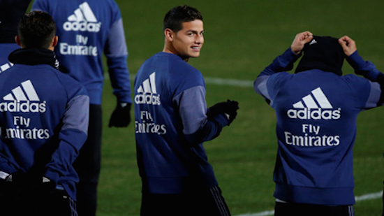 James Rodriguez hints at Real Madrid exit