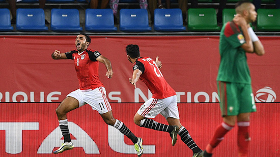 Kahraba scores late winner as Egypt end Morocco hoodoo to reach semis