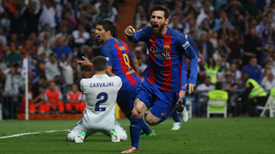 Messi's 500th Barcelona goal sinks Real Madrid in thriller