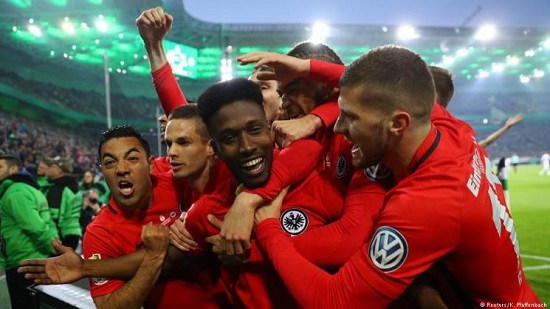 German Cup: Hrgota the hero as Frankfurt beat Mönchengladbach to reach final