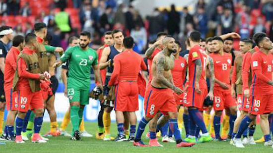 Chile draw with Australia to qualify for Confed Cup semifinals