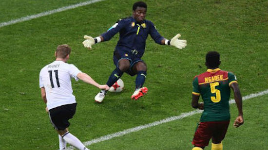 Cameroon bow out as Germany win 3-1 to reach Confed Cup semis