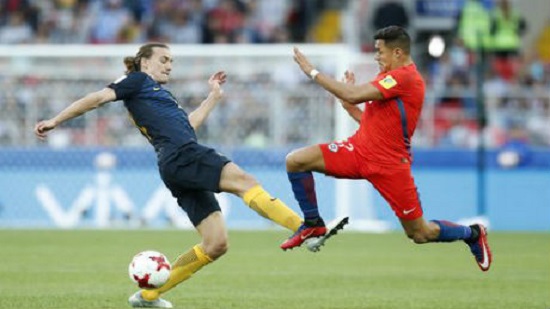 Chile feels the fatigue from its all-out play in Confed Cup