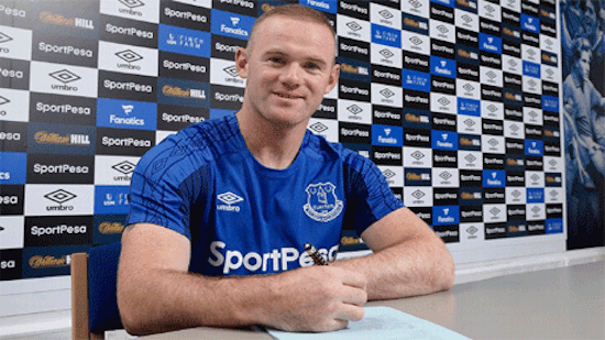 Former England captain Rooney rejoins Everton from Manchester United