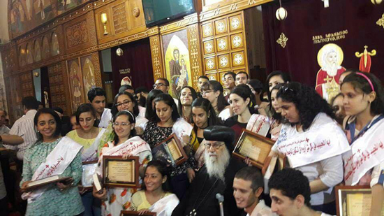 The Cathedral of St. Mary and St. Athanasius in Damanhour celebrates its anniversary