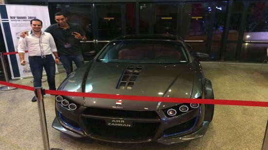 Young Egyptian successfully designs sports car emulating Ferrari, Lamborghini