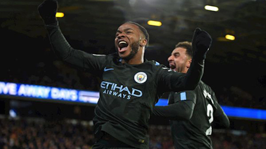 Sterling sends Man City eight points clear, Sanchez lifts Arsenal