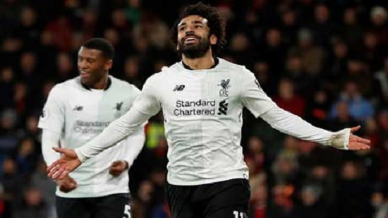 Egypts Salah scores 14th Premier League goal as Liverpool rout Bournemouth