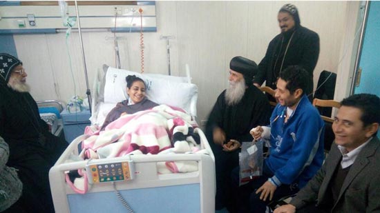 Church delegation visits victims of Helwan terrorist attack