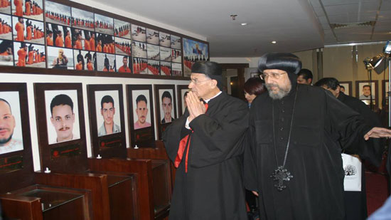 The Maronite Patriarch visits Coptic cultural center