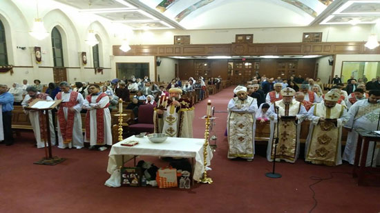 Coptic Diocese of Mississauga, Vancouver, and Western Canada celebrate Epiphany with its bishop