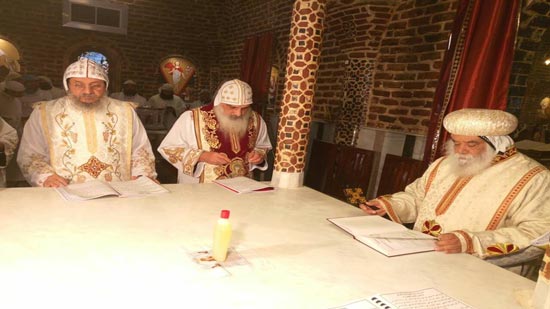 3 alters inaugurated in El-Shayeb monastery