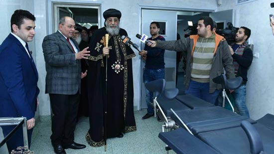 Pope opens St. Paul s Hospital in Qubba gardens