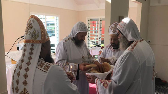 Coptic community celebrates the first holy mass and new medical clinic in Fiji