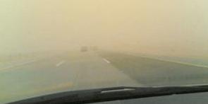 Dust storms hit Upper Egypt 