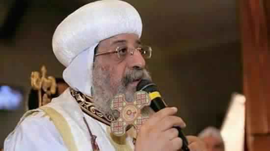 Pope Tawadros promotes the priest of St. Mina and St. Cyril church in Florins