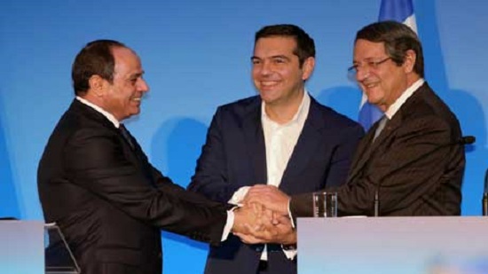 Egypts Sisi says tripartite summit aims to take practical steps to boost ties with Greece, Cyprus
