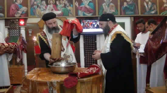 Qus celebrate the feast of the Saints Victor and Arsus