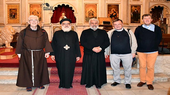 Cathedral of Alexandria receives a French delegation