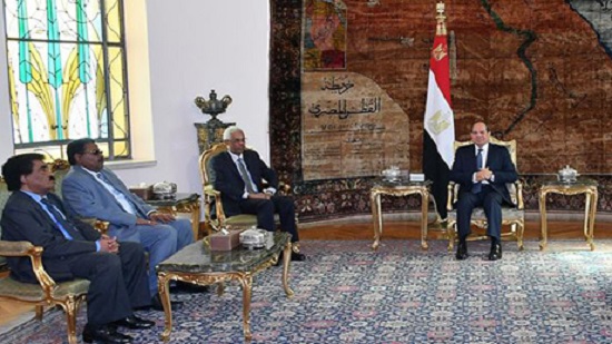 Egypts Sisi discusses bilateral relations with Sudans minister of defence and intelligence chief